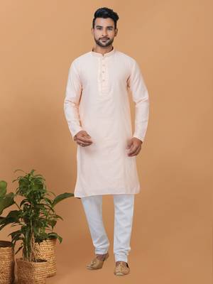 Premium Collection Of Trendy Designer Kurta Pyjama Readymade Men's Wear 1