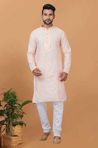 Premium Collection Of Trendy Designer Kurta Pyjama Readymade Men's Wear