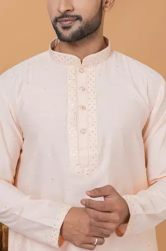 Premium Collection Of Trendy Designer Kurta Pyjama Readymade Men's Wear
