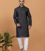 Premium Collection Of Trendy Designer Kurta Pyjama Readymade Men's Wear