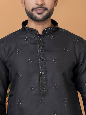 Premium Collection Of Trendy Designer Kurta Pyjama Readymade Men's Wear 2