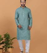 Premium Collection Of Trendy Designer Kurta Pyjama Readymade Men's Wear