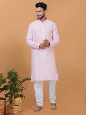 Premium Collection Of Trendy Designer Kurta Pyjama Readymade Men's Wear 1