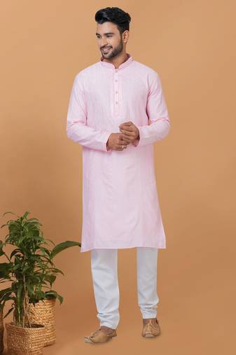 Premium Collection Of Trendy Designer Kurta Pyjama Readymade Men's Wear