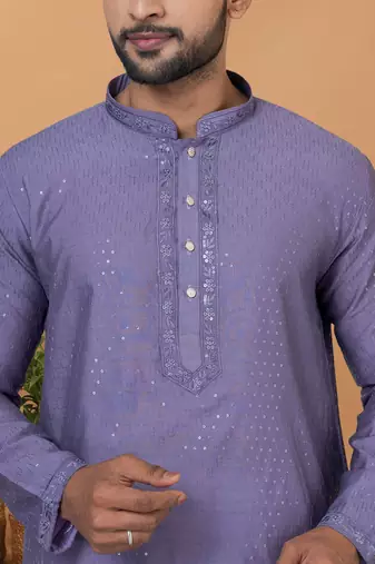 Premium Collection Of Trendy Designer Kurta Pyjama Readymade Men's Wear