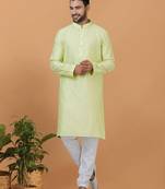 Premium Collection Of Trendy Designer Kurta Pyjama Readymade Men's Wear