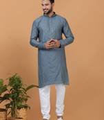 Premium Collection Of Trendy Designer Kurta Pyjama Readymade Men's Wear