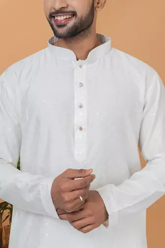 Premium Collection Of Trendy Designer Kurta Pyjama Readymade Men's Wear