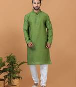 Premium Collection Of Trendy Designer Kurta Pyjama Readymade Men's Wear