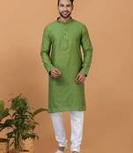 Premium Collection Of Trendy Designer Kurta Pyjama Readymade Men's Wear