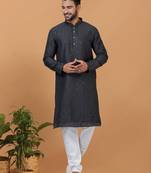 Premium Collection Of Trendy Designer Kurta Pyjama Readymade Men's Wear