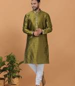 Premium Collection Of Trendy Designer Kurta Pyjama Readymade Men's Wear