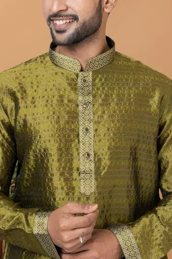 Premium Collection Of Trendy Designer Kurta Pyjama Readymade Men's Wear