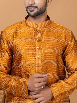 Premium Collection Of Trendy Designer Kurta Pyjama Readymade Men's Wear 2