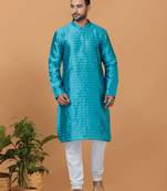 Premium Collection Of Trendy Designer Kurta Pyjama Readymade Men's Wear