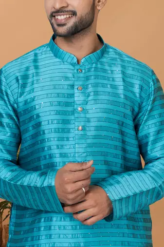 Premium Collection Of Trendy Designer Kurta Pyjama Readymade Men's Wear