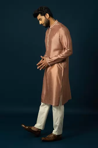 Sienna french knot kurta set