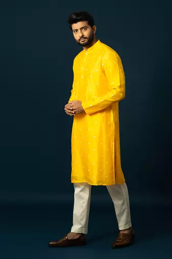 Amber spiral kurta set
