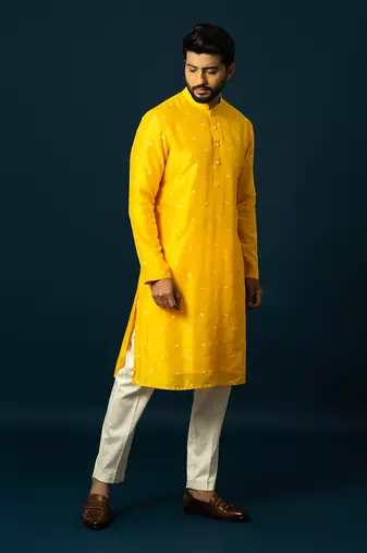 Amber spiral kurta set