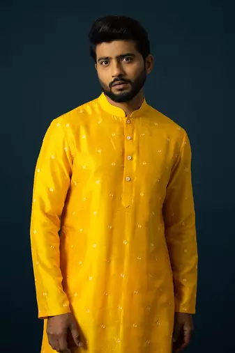 Amber spiral kurta set