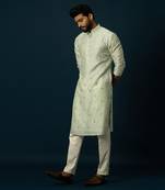 Mint star kurta set
