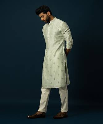 Mint star kurta set 2