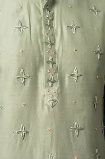 Mint star kurta set