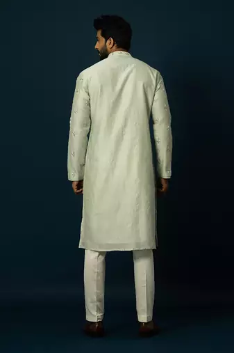 Mint star kurta set