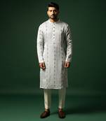 Light blue kurta set