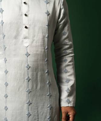 Light blue kurta set 3