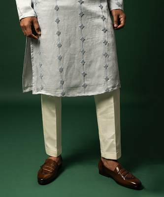 Light blue kurta set 4
