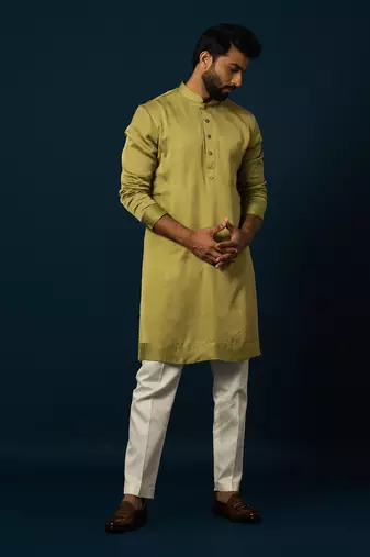 Verdent frenchknot kurta set