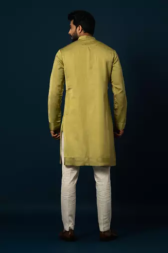 Verdent frenchknot kurta set