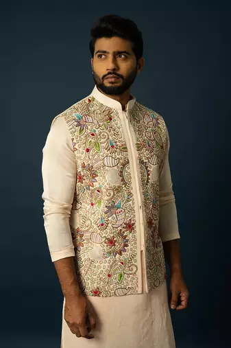 Multicolour nehru jacket