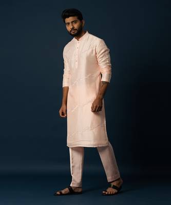 Coral wave kurta set 2