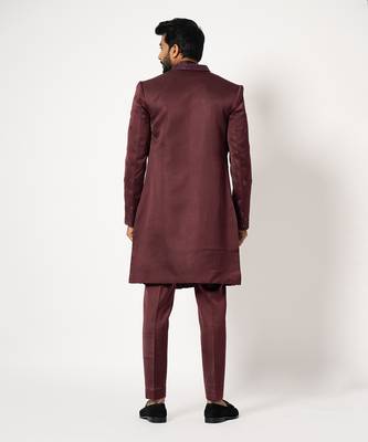 Grape wine open jacket set 5