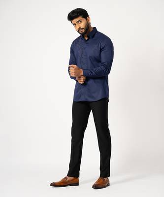 Denim blue shirt 2