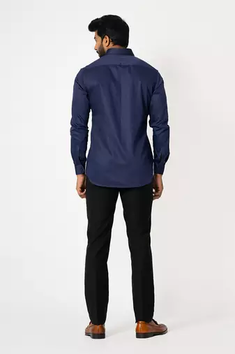 Denim blue shirt