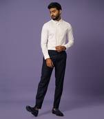 Ivory moti shirt set