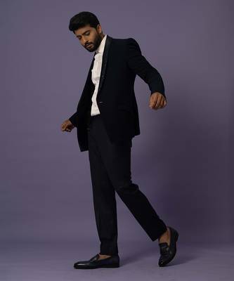 Ink blue suit set 1