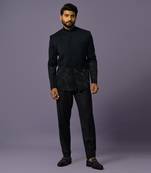 Blue hexagon bandhgala