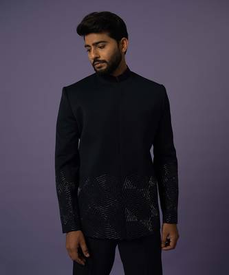 Blue hexagon bandhgala 2