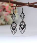 Black color antique earrings combo of 6 pairs