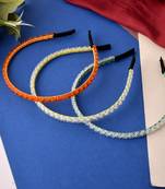 Women set of 3 multi-color hairband