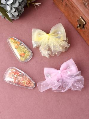 Set of 4 alligator hair clip 1