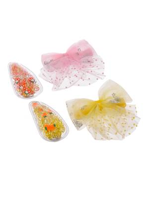 Set of 4 alligator hair clip 2