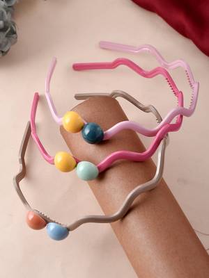 Set of 3 multi color hairband 1