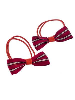 Set of 10 bow ponytail holder 3