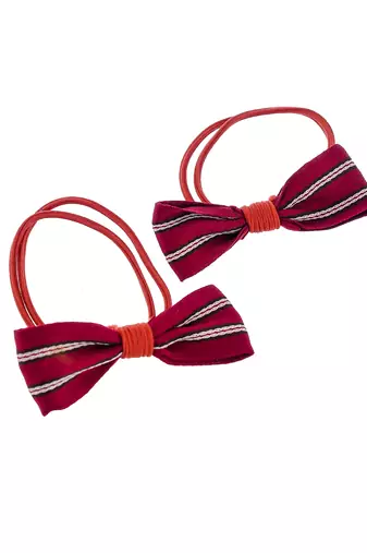 Set of 10 bow ponytail holder