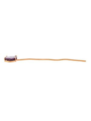 Women gold toned hairstick. 4